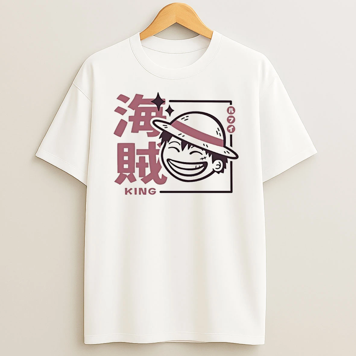 Pirate King One Piece Anime Shirts