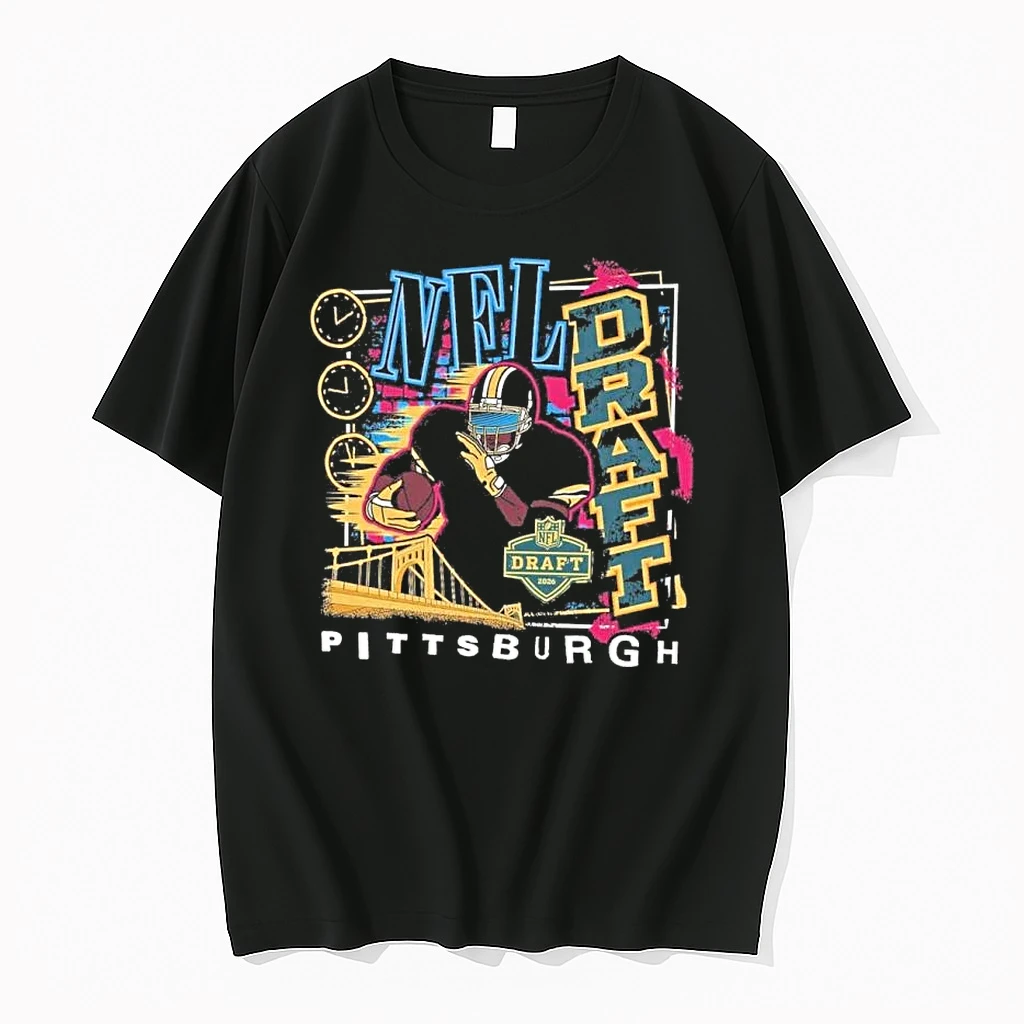 Pittsburgh 2026 Nfl Draft Color Block Shirts