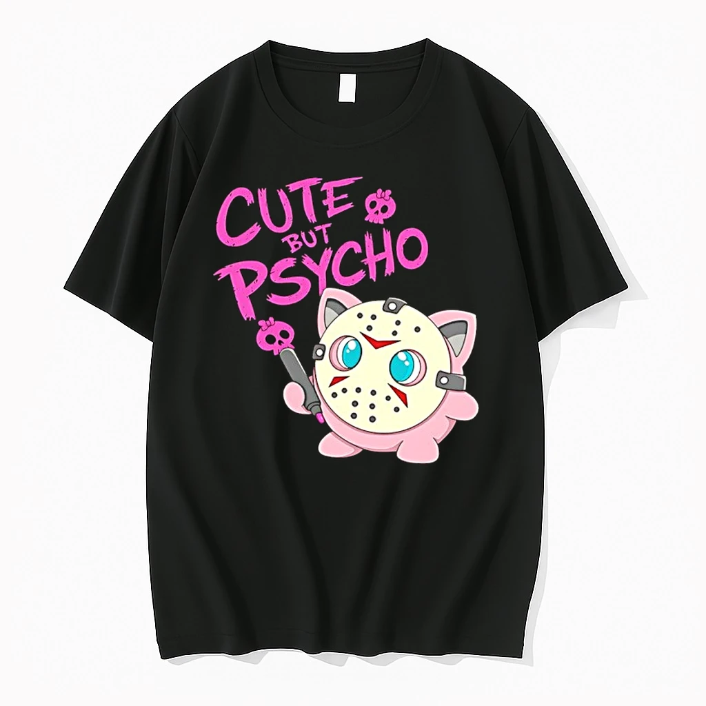 Pokemon Jigglypuff X Jason Voorhees Cute But Psycho Jigvorhees Shirts