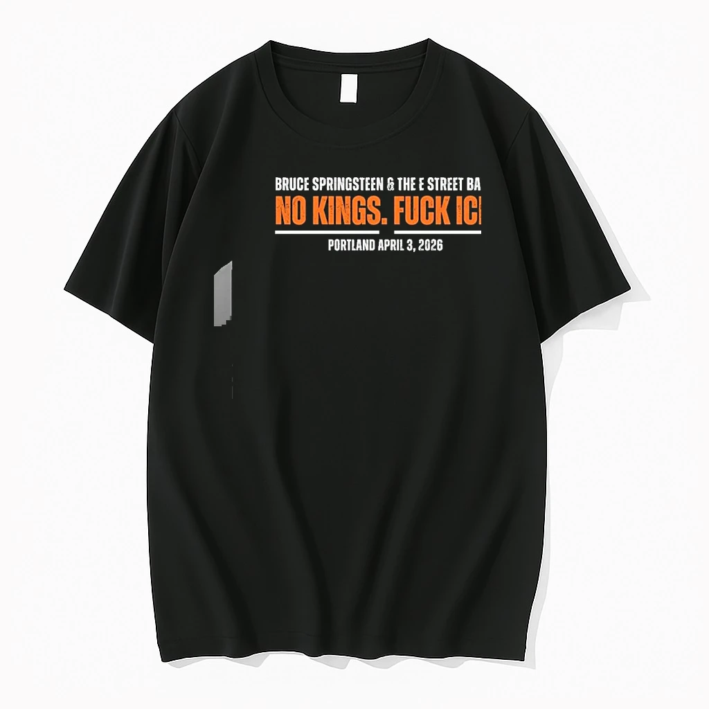 Portland Bruce Springsteen No Kings Land Of Hope And Dreams Tour Shirts