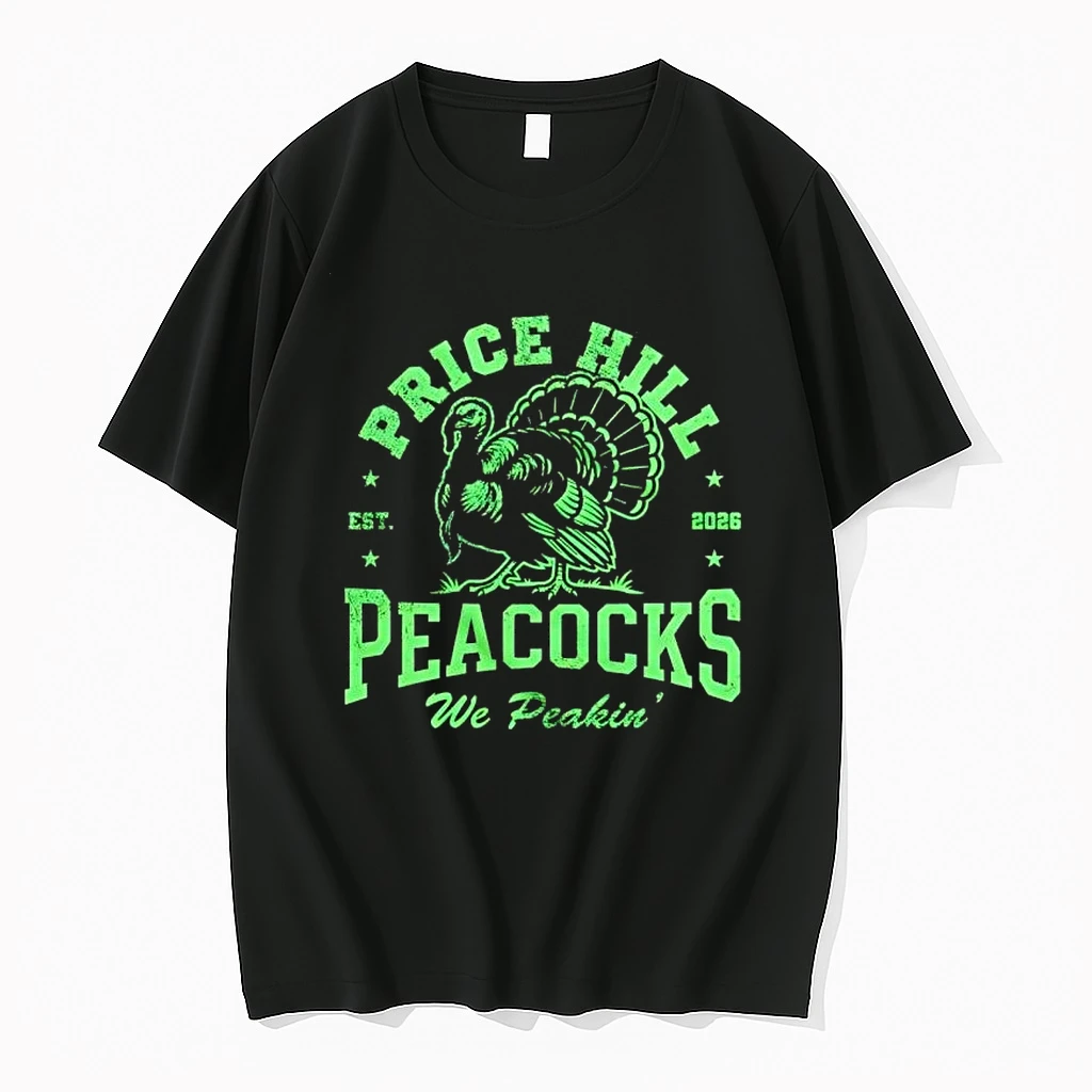 Price Hill Peacocks We Peakin Est 2026 Shirts
