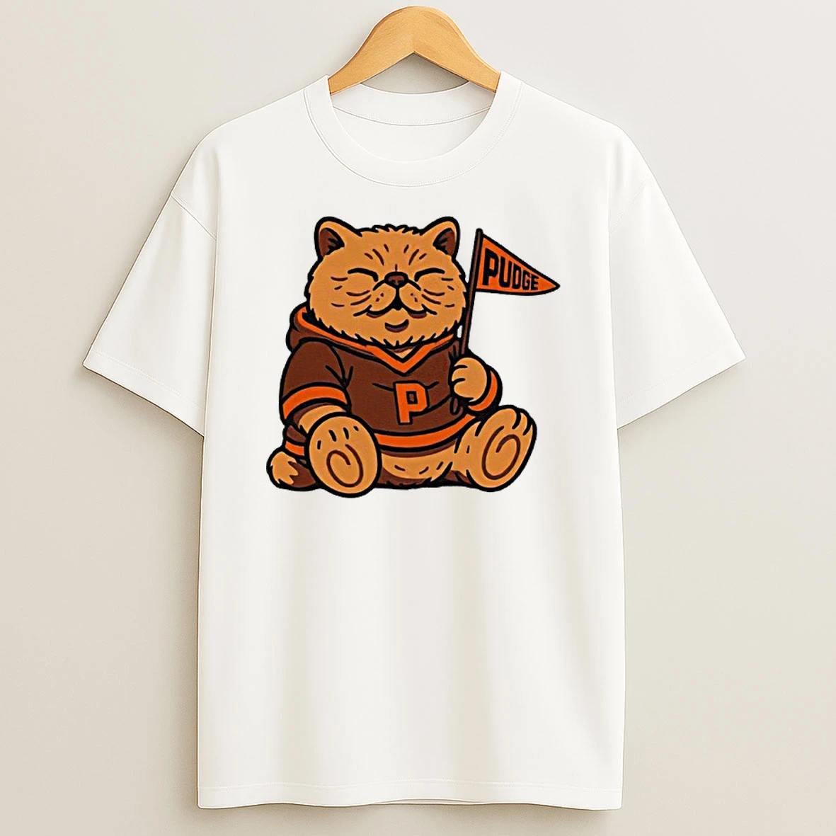 Pudge The Cat Summit Bowling Green Falcons Bear Shirts