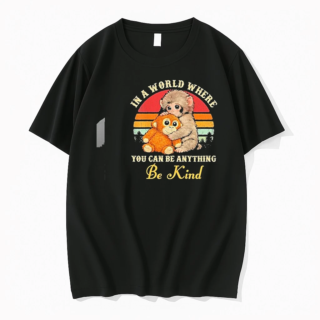 Punch Monkey In A World Where You Can Be Anything Be Kind Shirts