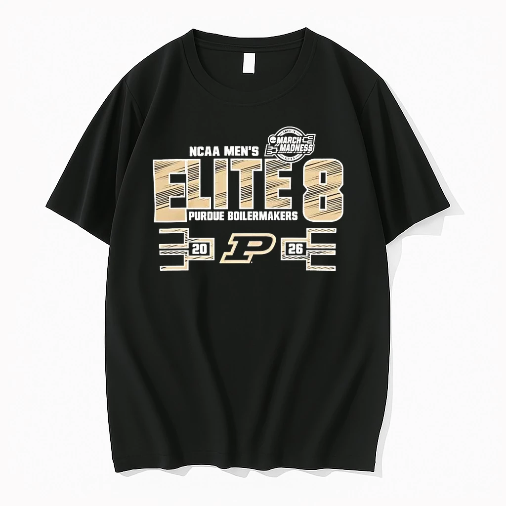 Purdue Boilermakers 2026 Elite Eight Ncaa Mens Basketball Tee Shirts
