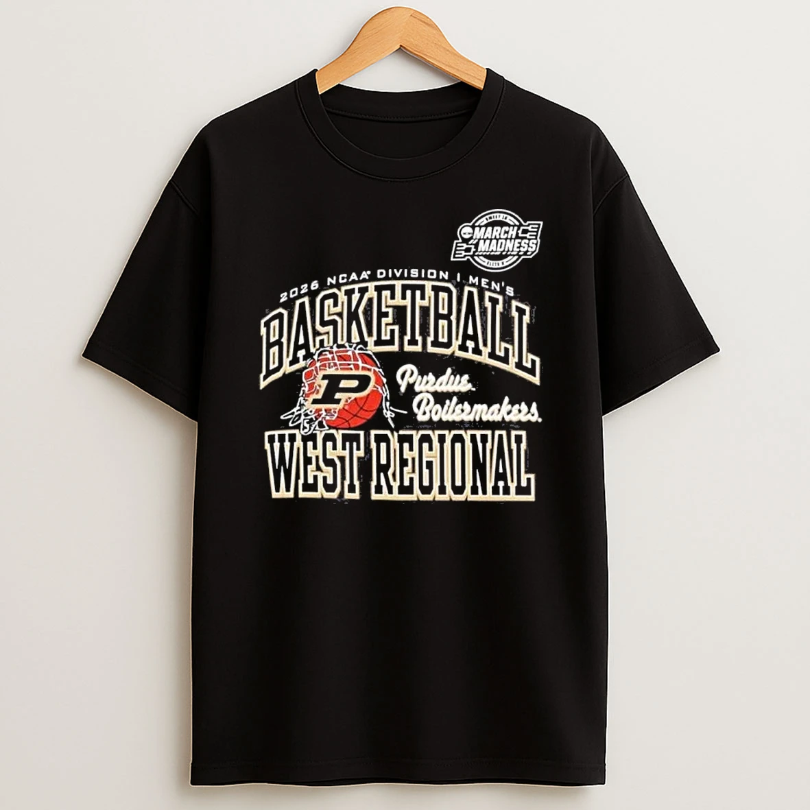 Purdue Boilermakers 2026 Ncaa Di Mens Basketball Sweet 16 West Regional Shirts