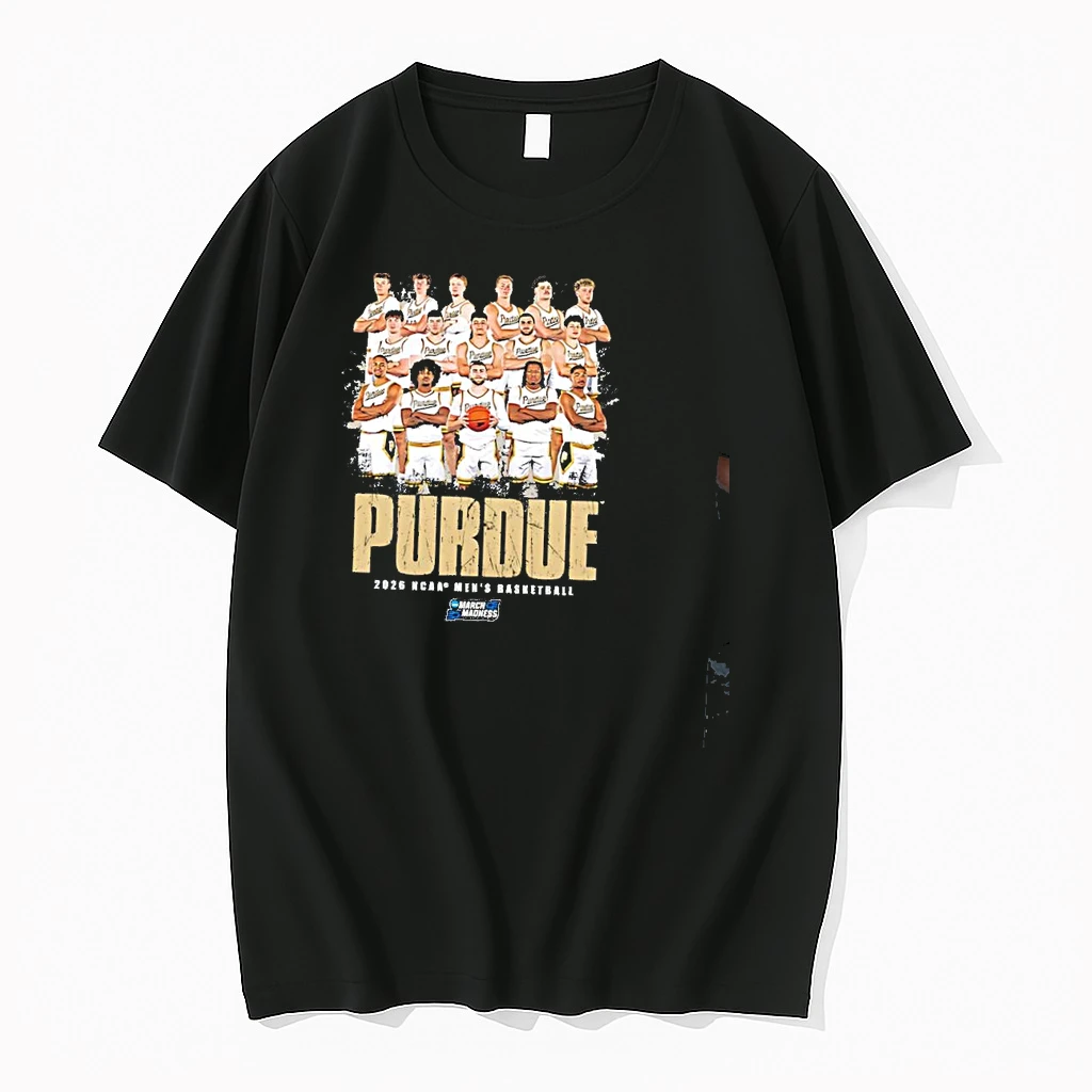Purdue Boilermakers 2026 Ncaa March Madness Mens Basketball Team Signature Shirts