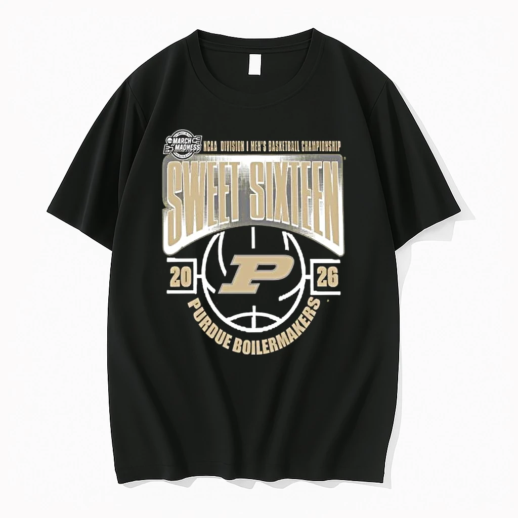 Purdue Boilermakers Sweet 16 Ncaa Di Mens Basketball Tournament March Madness 2026 Shirts