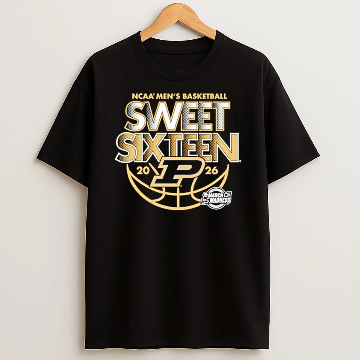 Purdue Mens Basketball 2026 Ncaa March Madness Sweet Sixteen Shirts
