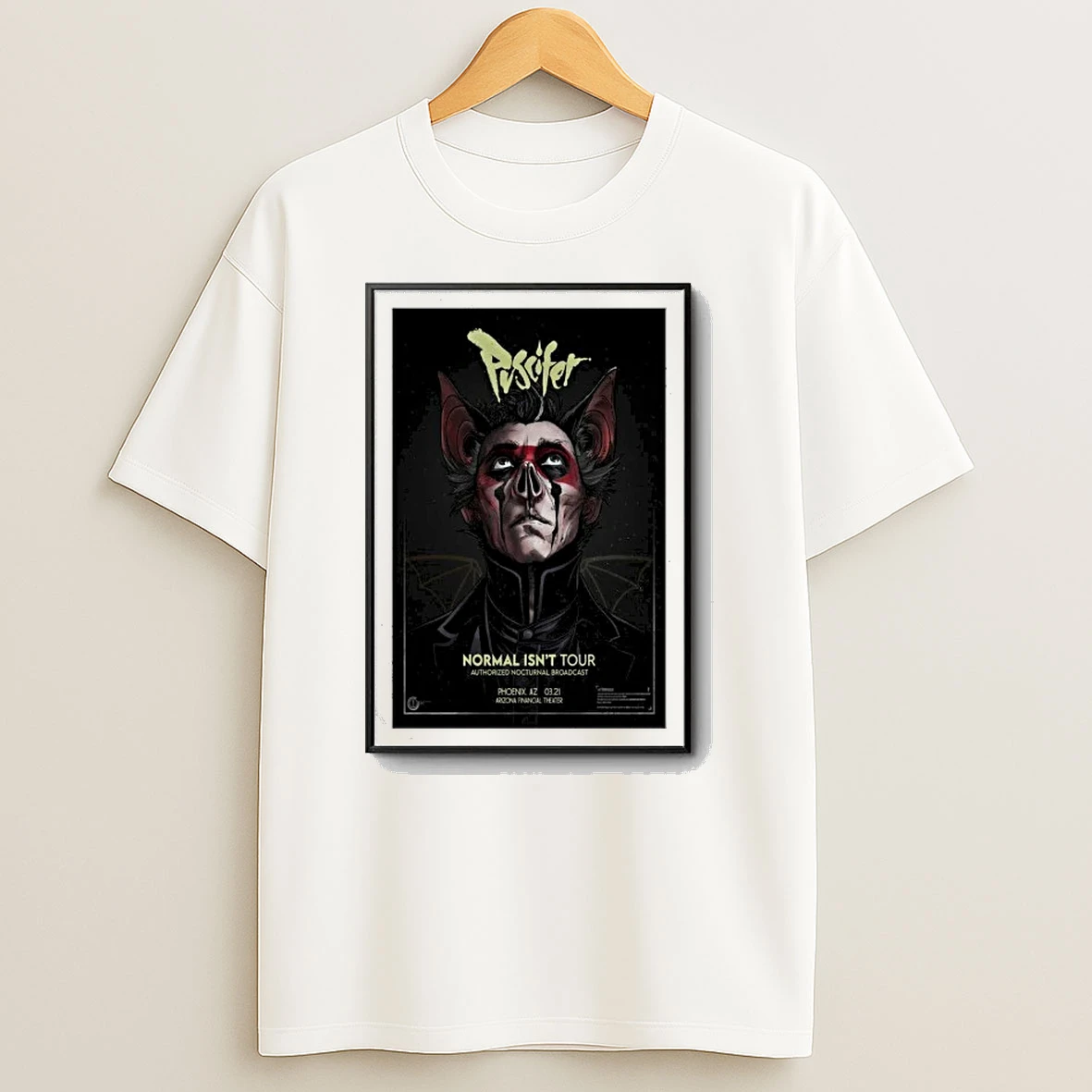 Puscifer At Arizona Financial Theatre On March 21 2026 Shirts