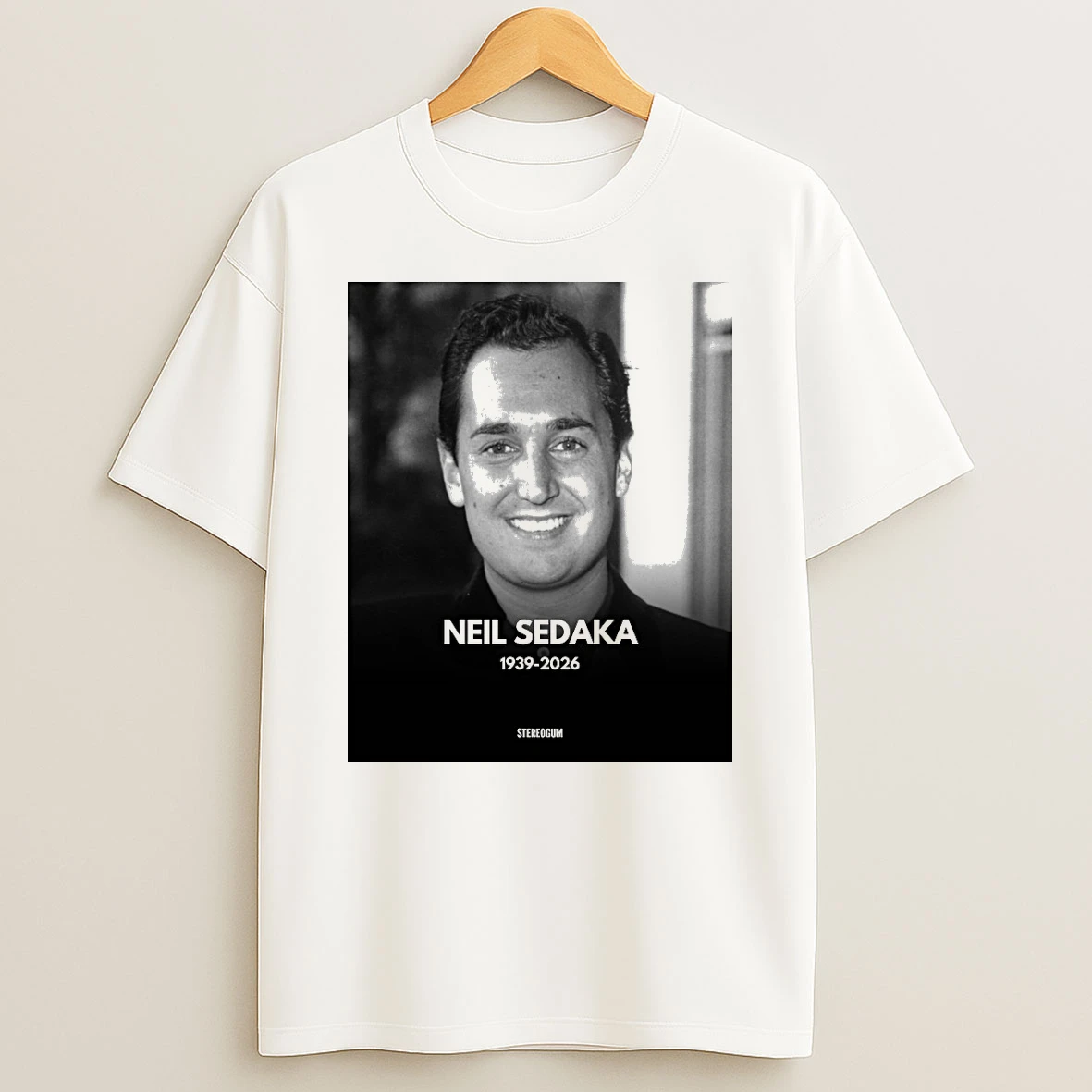 R I P Neil Sedaka Legendary Brill Building 1939 2026 Shirts