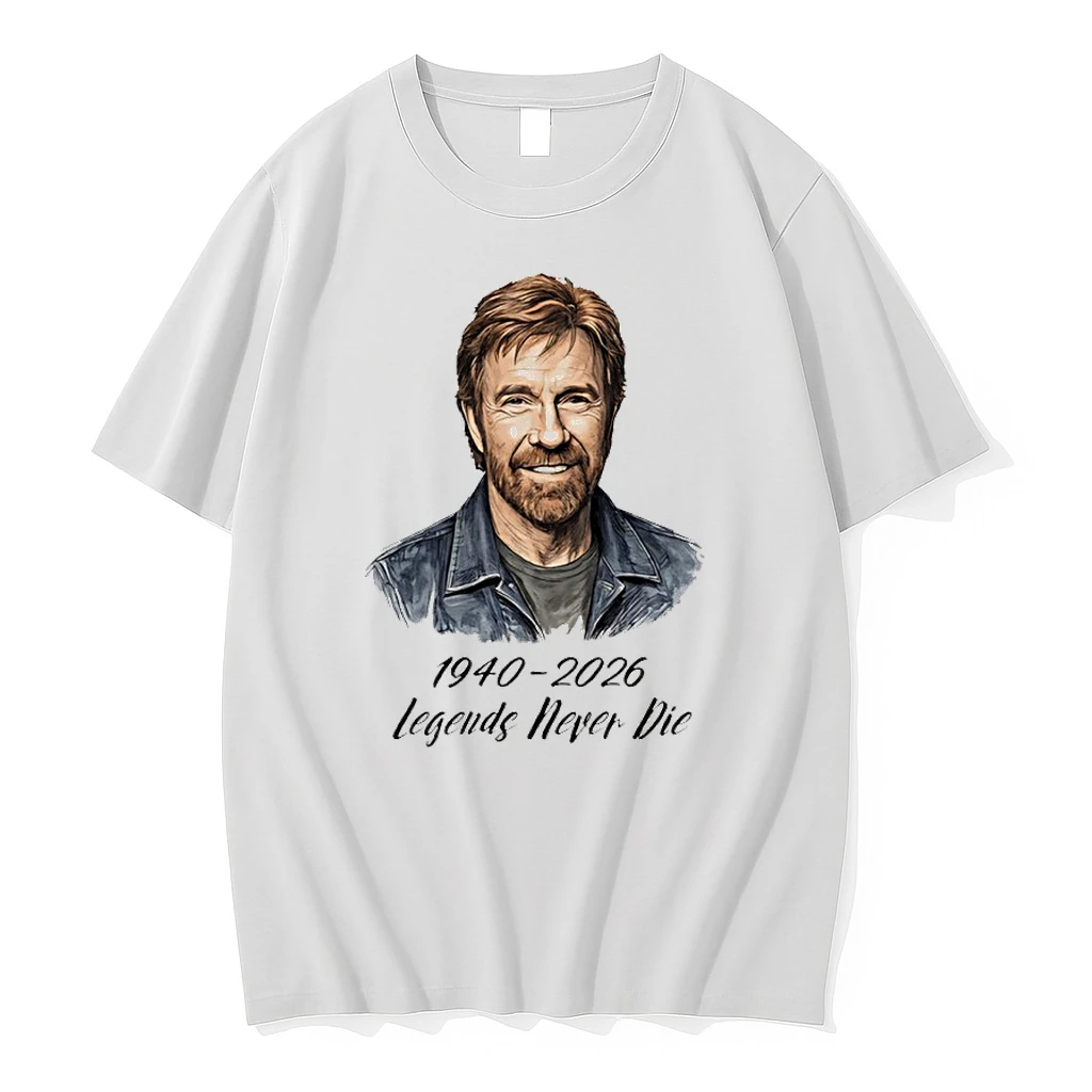 Rip Chuck Norris Legends Never Die 1940 2026 Shirts