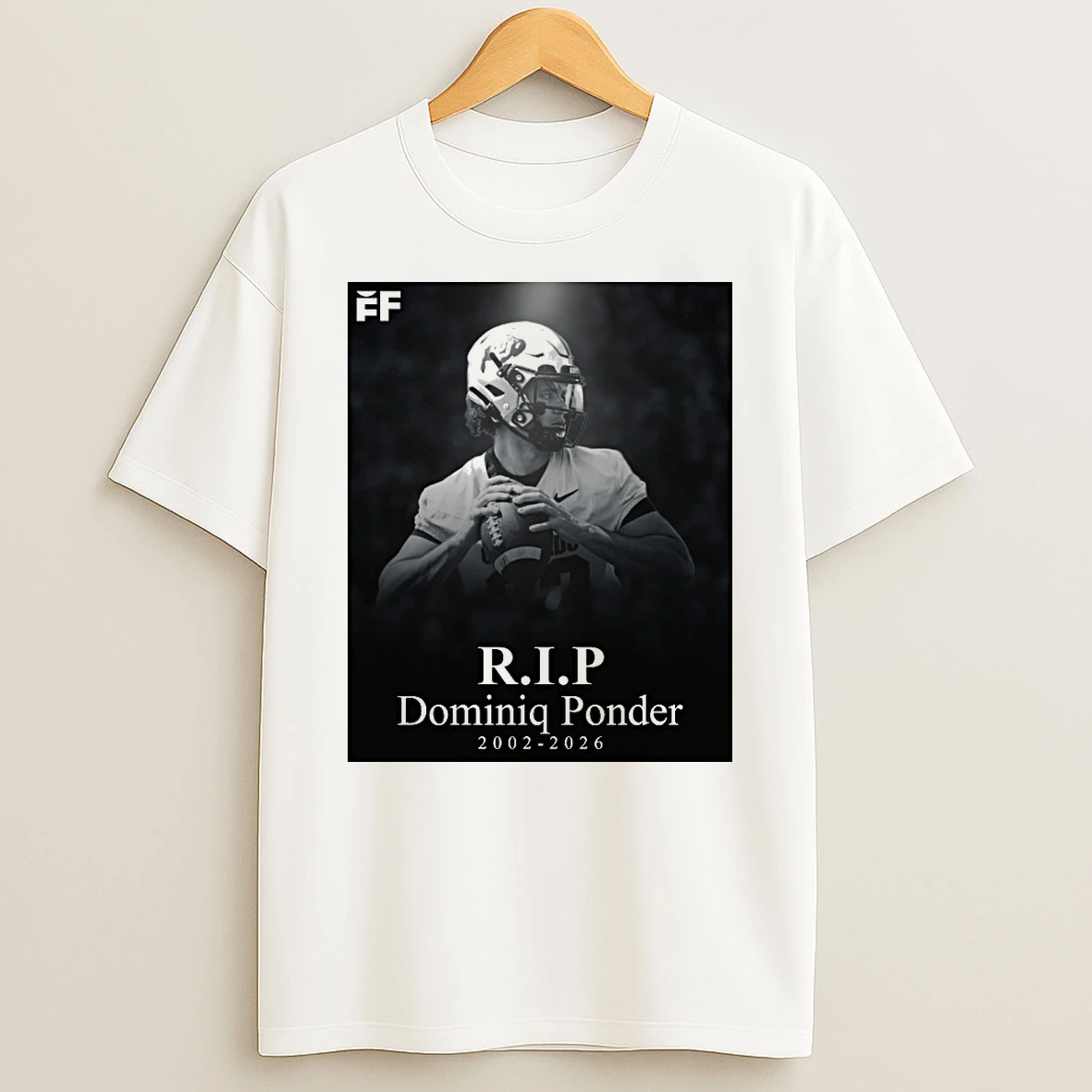 Rip Colorado Sophomore Qb Dominiq Ponder Passed Away At The Age Of 23 2002 2026 Shirts