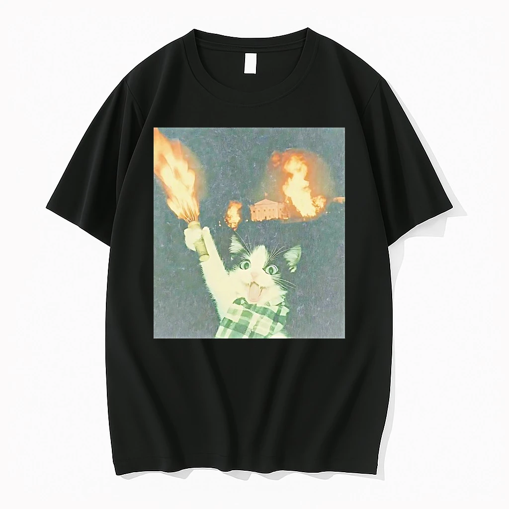 Rebellious Cat Vintage Shirts