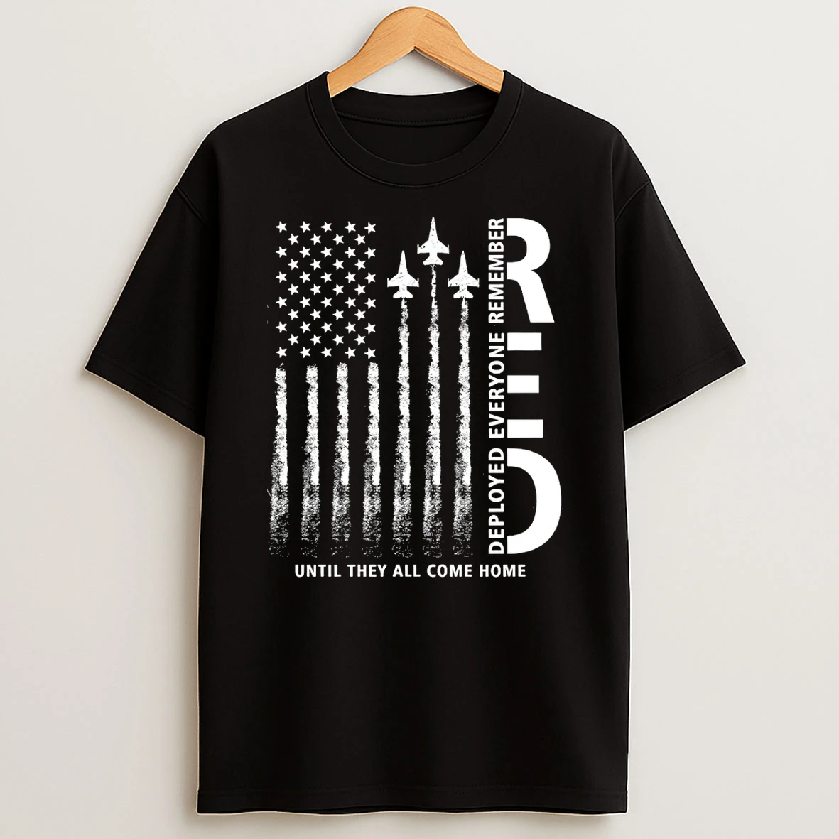 Remember Everyone Deployed Military American Flag Red Friday Shirts