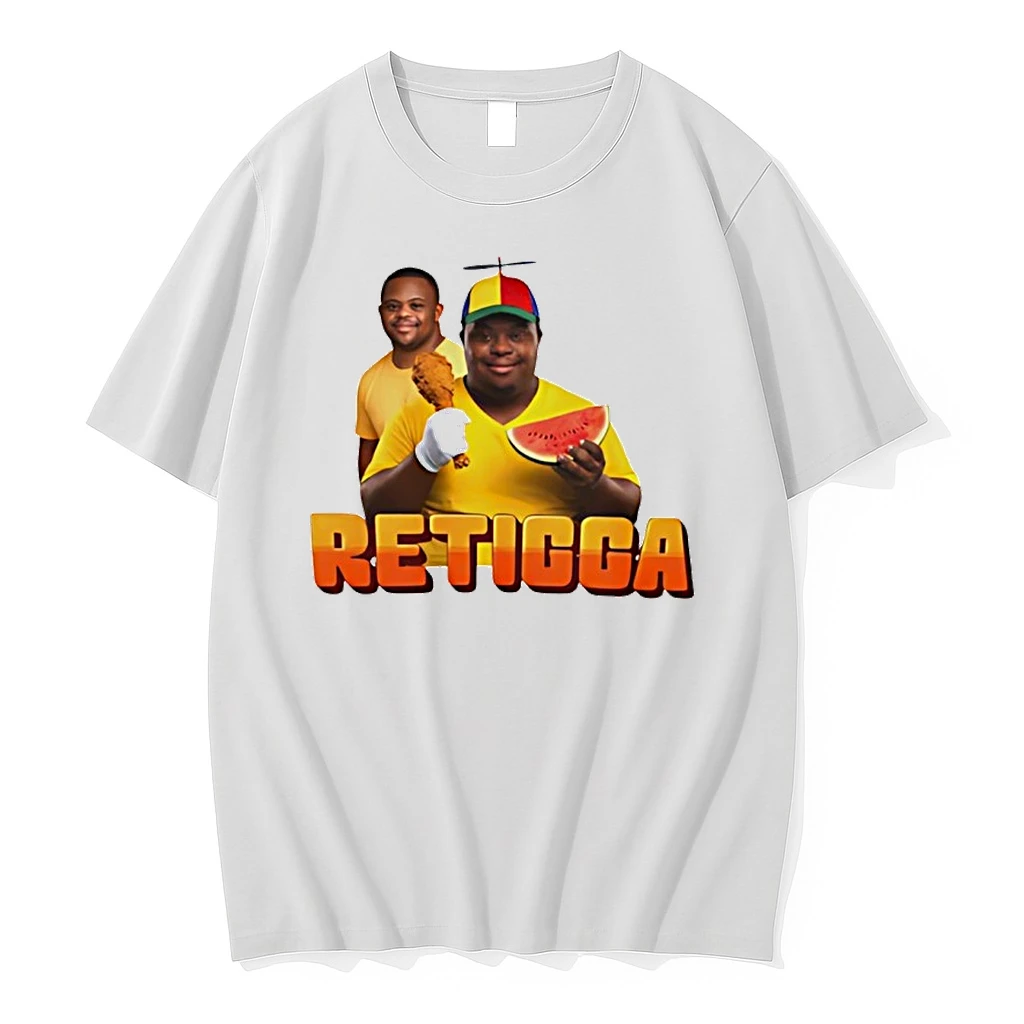 Retigga Fried Chicken And Watermelon Funny Shirts