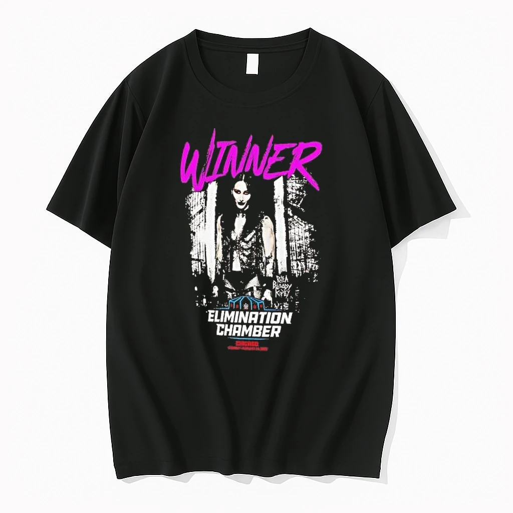 Rhea Ripley 2026 Elimination Chamber Winner Tee Shirts