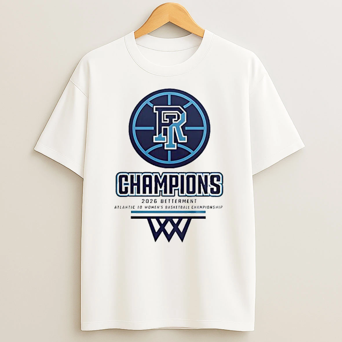 Rhode Island Womens Basketball 2026 Betterment Atlantic 10 Championship Shirts