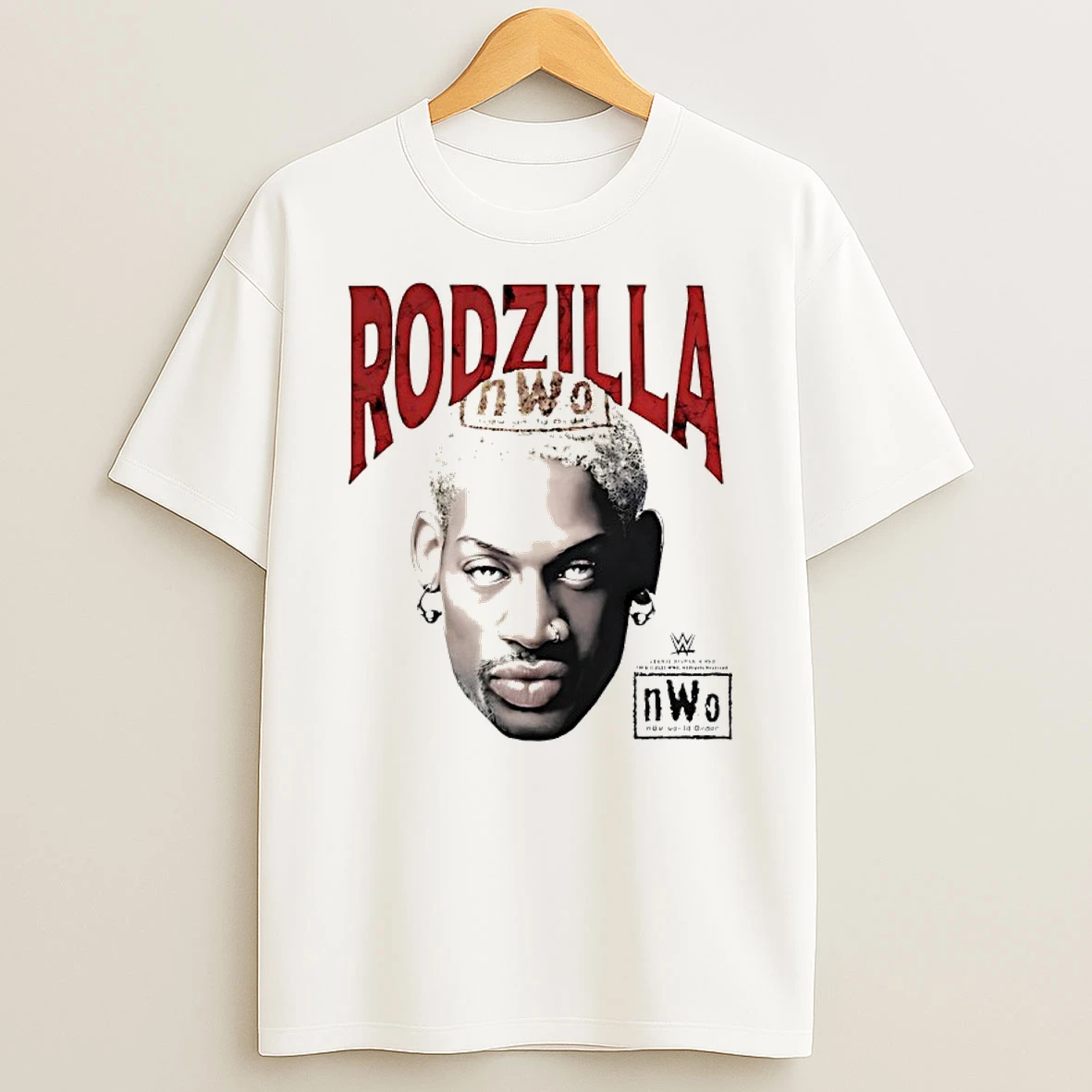 Rodzilla Dennis Rodman Grail Big Head Graphic Shirts