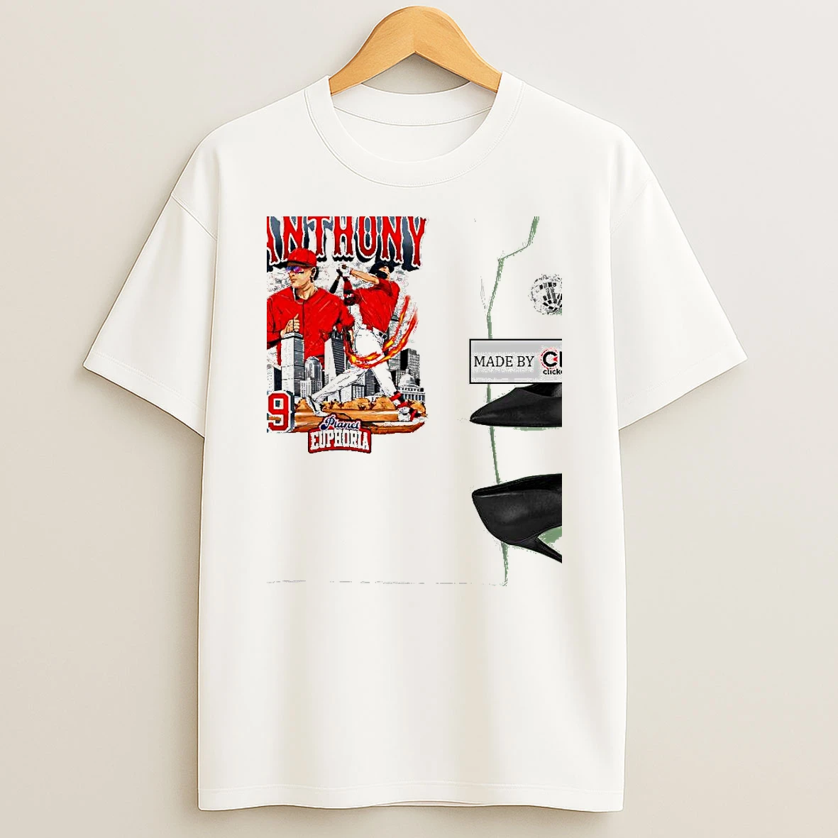 Roman Anthony Boston Red Sox Mlb Number 19 Batting Stance Womens Shirts