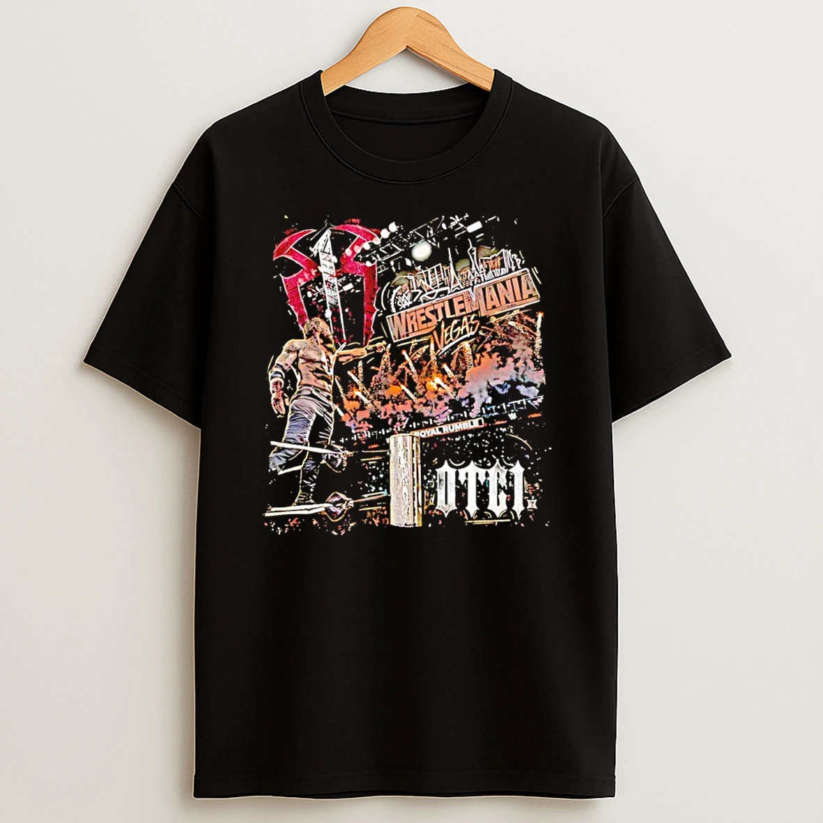 Roman Reigns Road To Wrestlemania 42 Vegas Retro Shirts