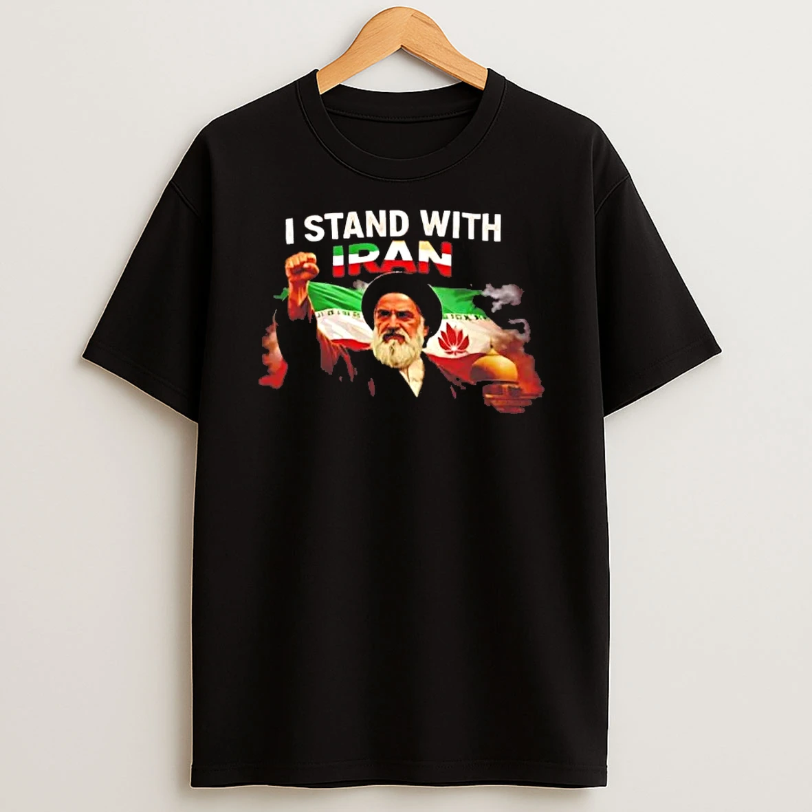 Ruhollah Khomeini I Stand With Iran Tee Shirts