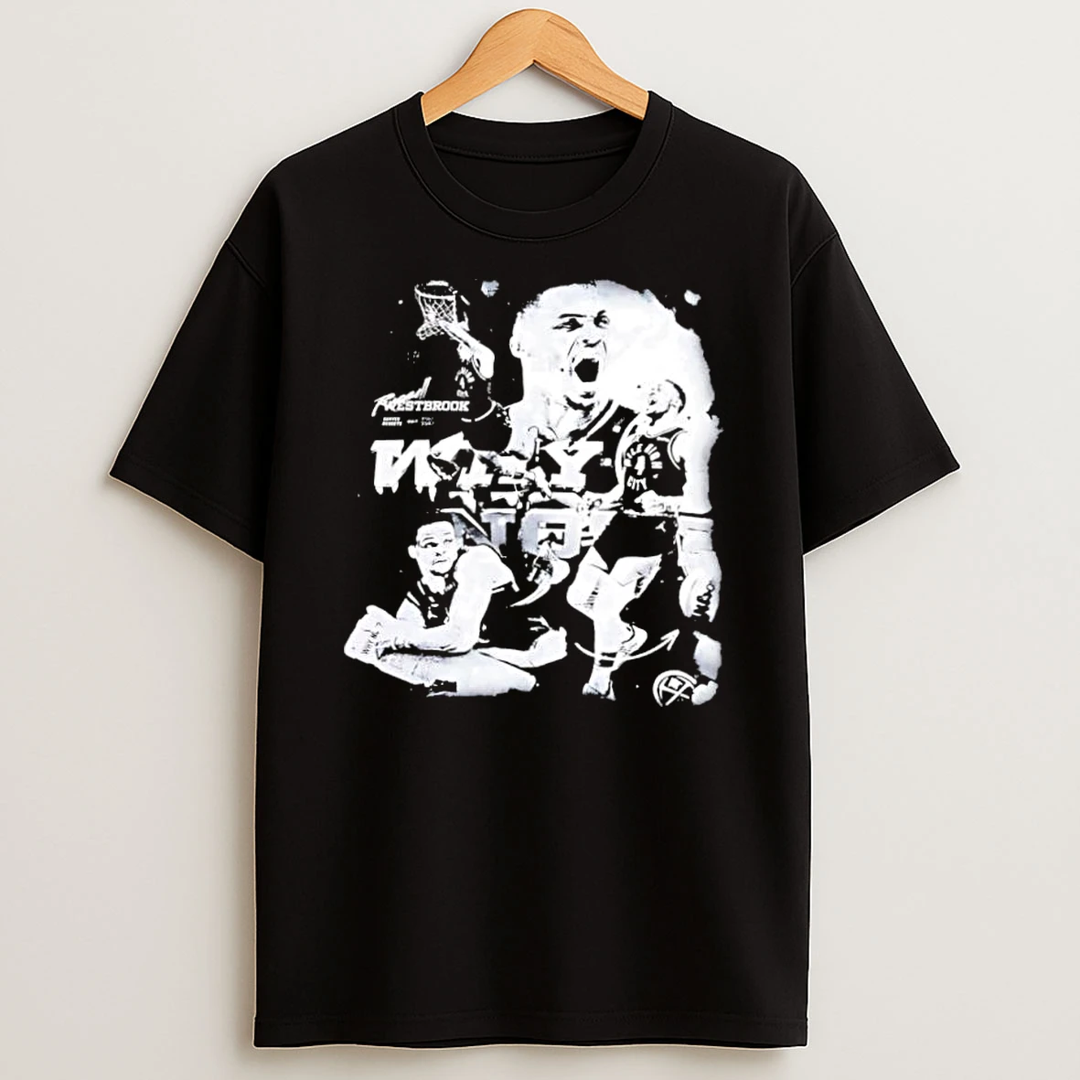 Russell Westbrook Denver Nuggets Why Not Basketball Collage Shirts