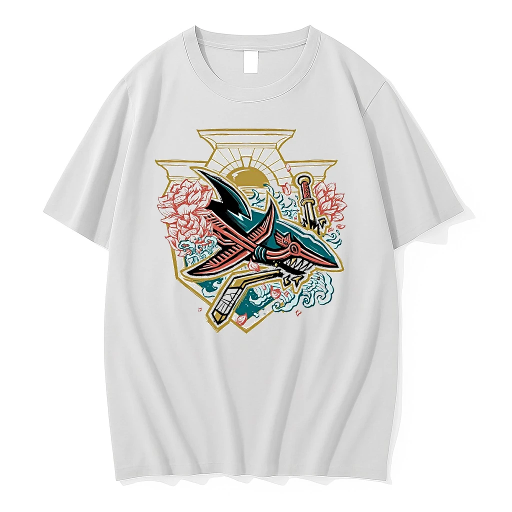 San Jose Sharks New Logo Designed By Brandon J Tam Shirts