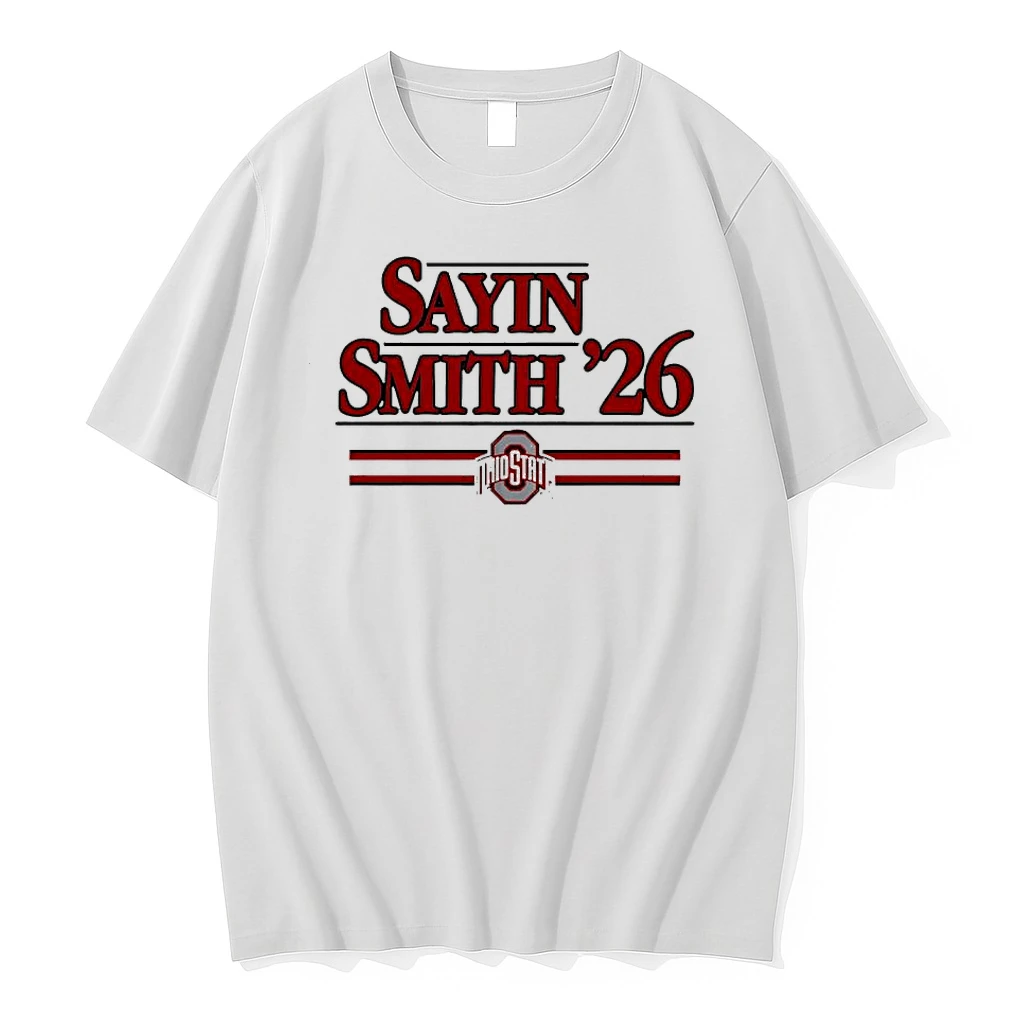 Sayin Smith 26 Ohio State Buckeyes Football Shirts