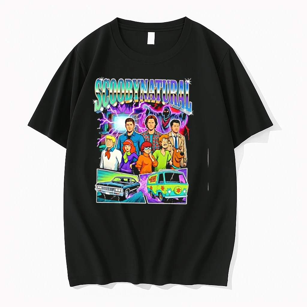 Scoobynatural Supernatural Scooby Doo Mystery Machine Crossover Cartoon Shirts