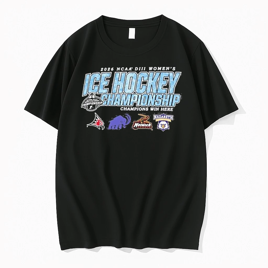 Semifinals 2026 Ncaa Division Iii Womens Ice Hockey Championship Shirts