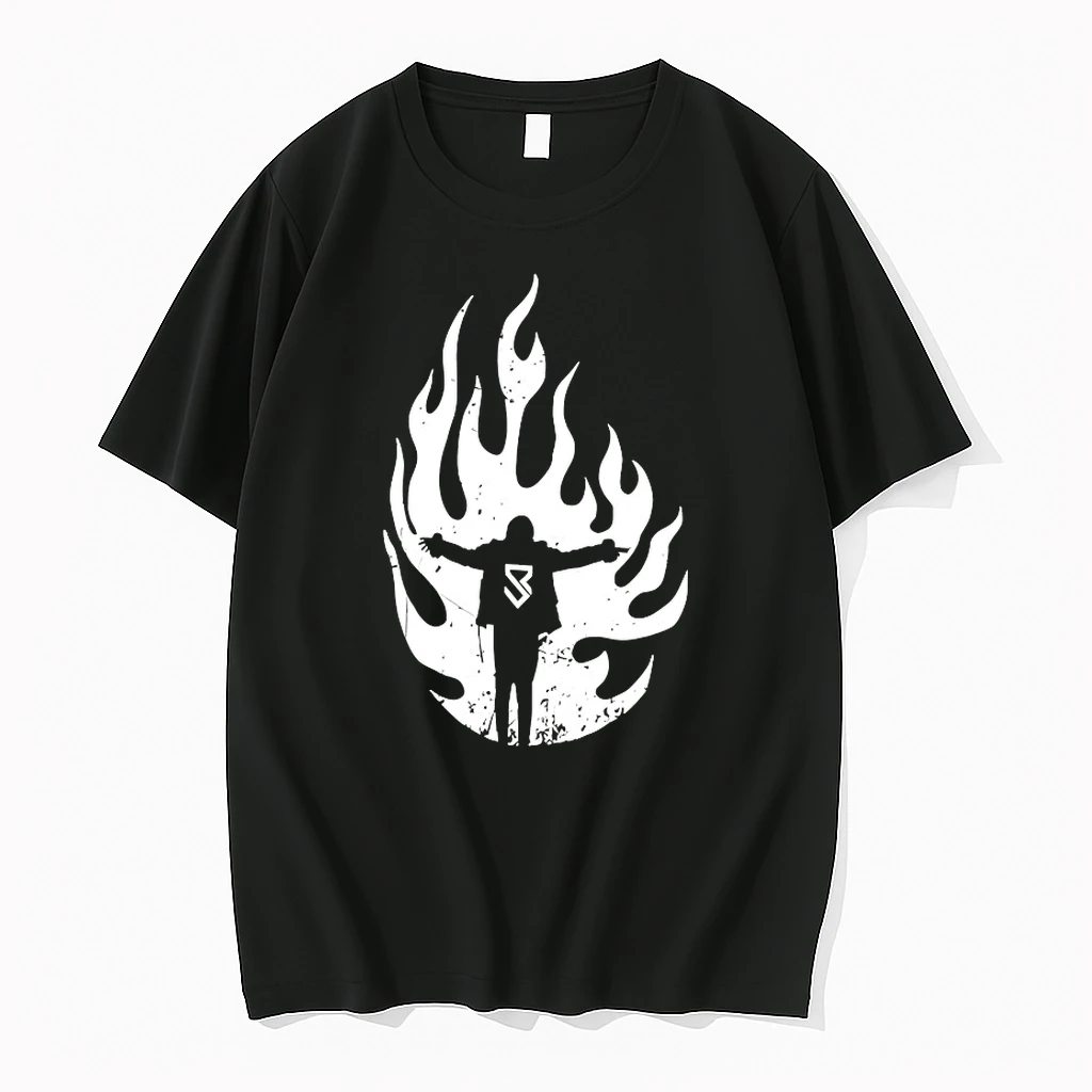 Seth Rollins Flames Shirts