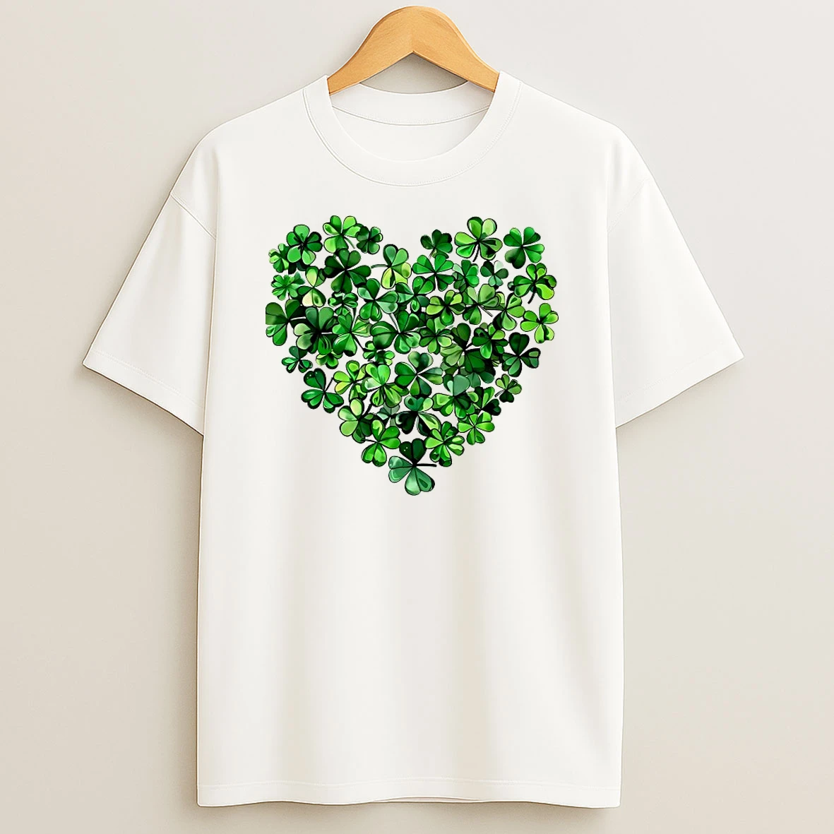 Shamrock Heart St Patricks Day Shirts