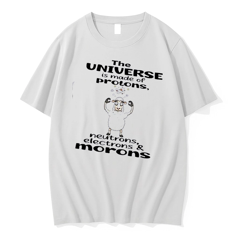 Sheep The Universe Is Made Of Protons Neutrons Electrons And Morons Shirts