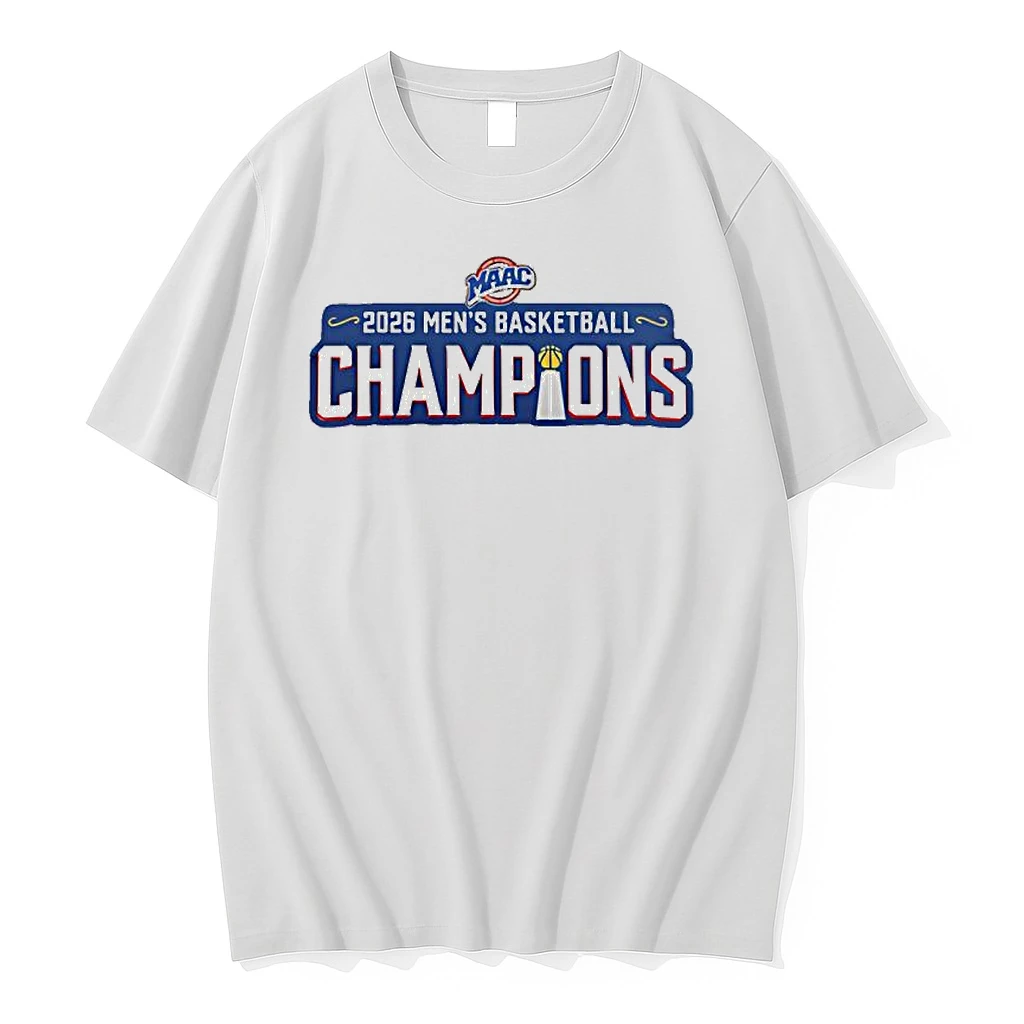 Siena Saints 2026 Mens Basketball Champions Maac Shirts