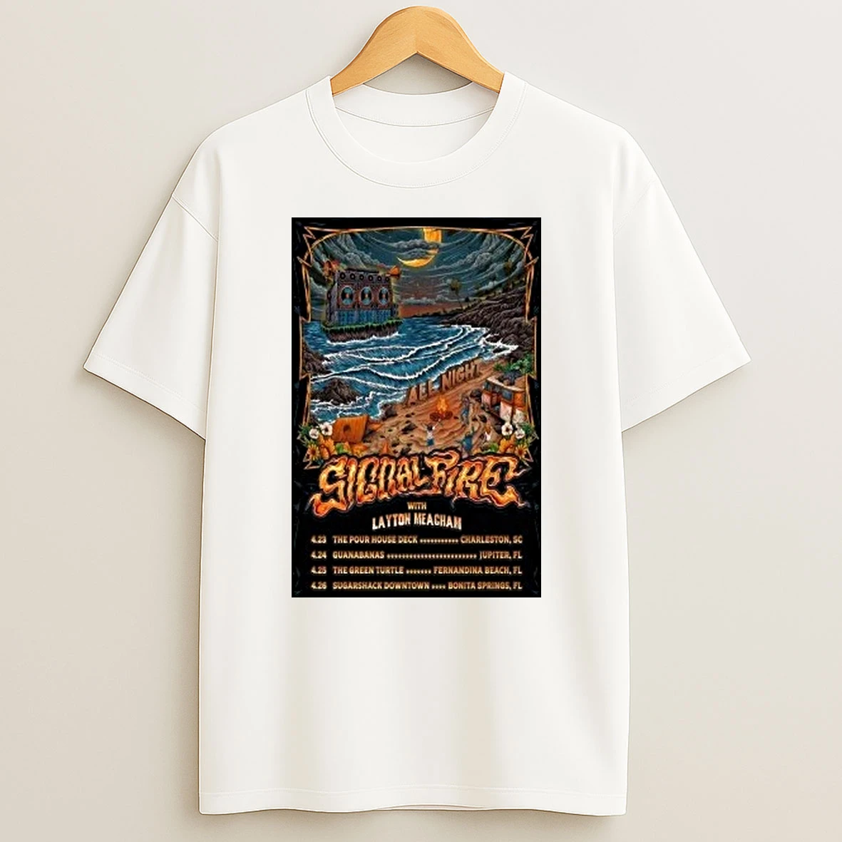 Signal Fire Tour South America Spring 2026 Shirts
