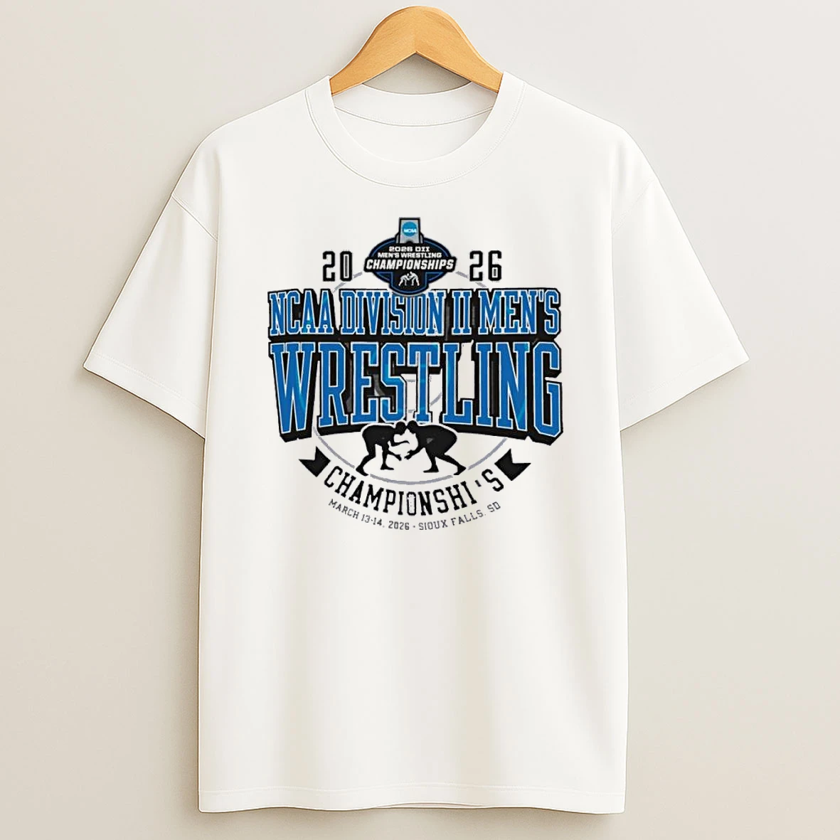 Sioux Falls Sd 2026 Ncaa Dii Mens Wrestling Championships Shirts