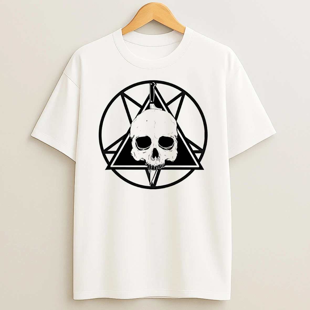 Skull Dagger Pentagram Shirts