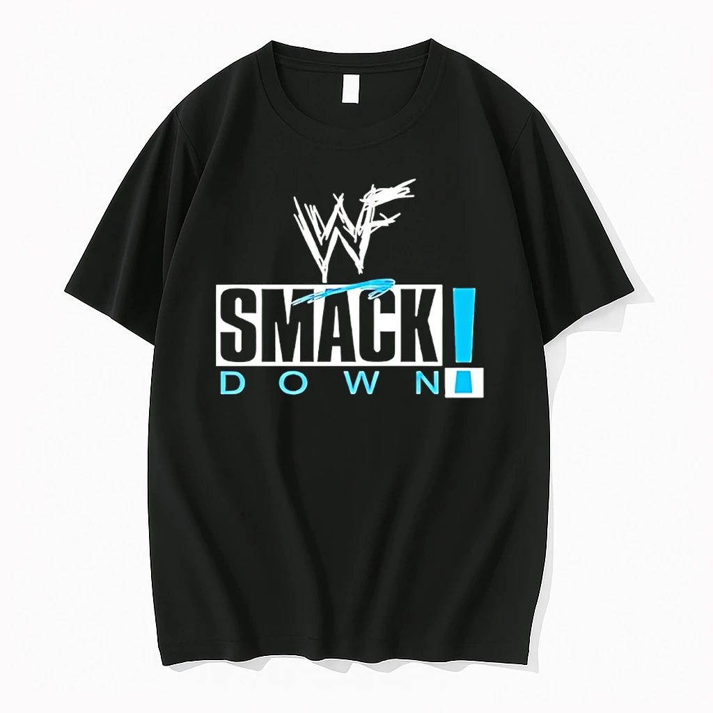 Smackdown Professional Wrestling Wwf Logo Shirts