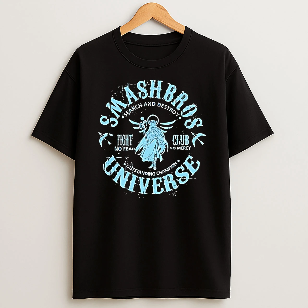 Smash Bros Fight Palutena Goddess Logo Shirts