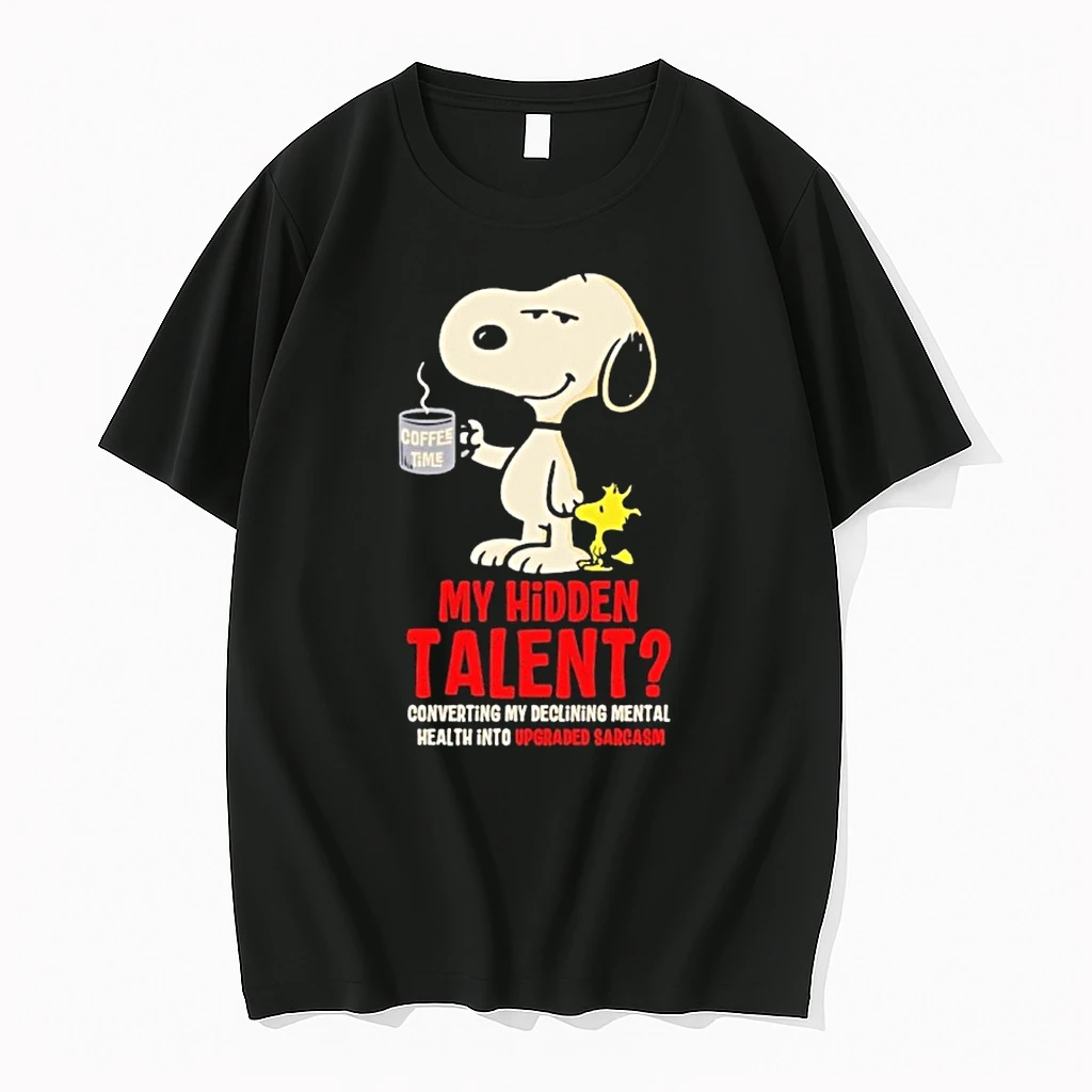 Snoopy And Woodstock My Hidden Talent Converting My Declining Mental Health Shirts