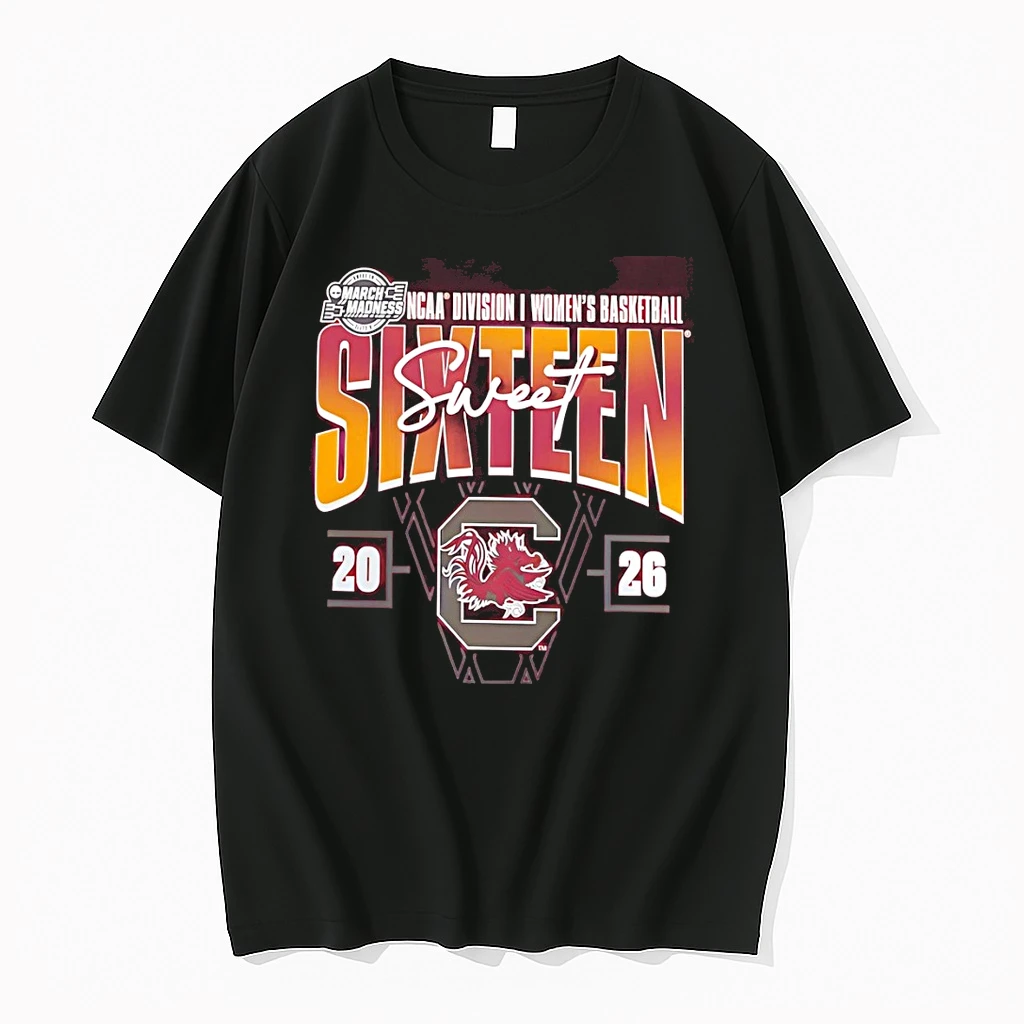 South Carolina Gamecocks 2026 Ncaa Womens Basketball Tournament March Madness Sweet 16 Shirts
