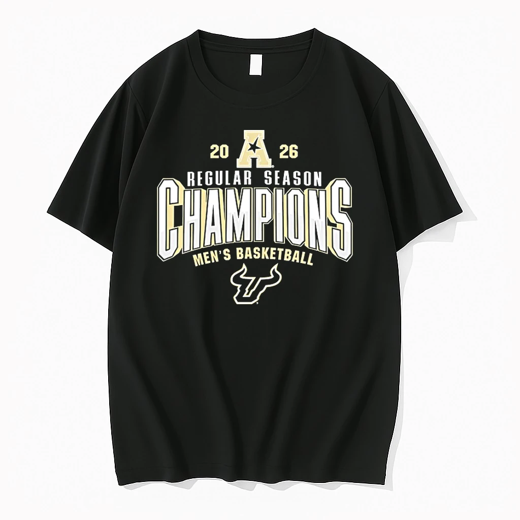 South Florida Bulls 2026 Regular Season Champions Mens Basketball Shirts