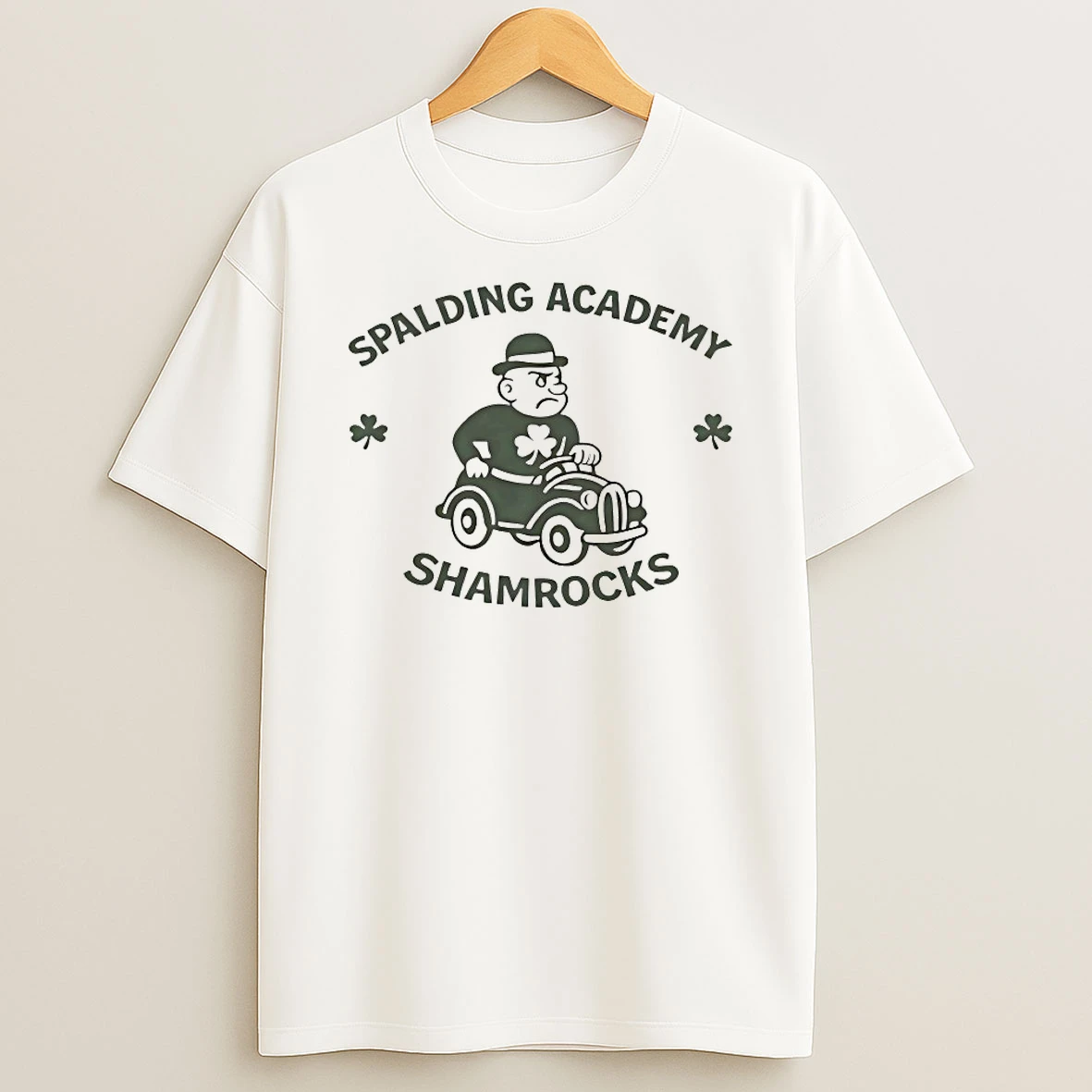 Spalding Academy Shamrocks Shirts