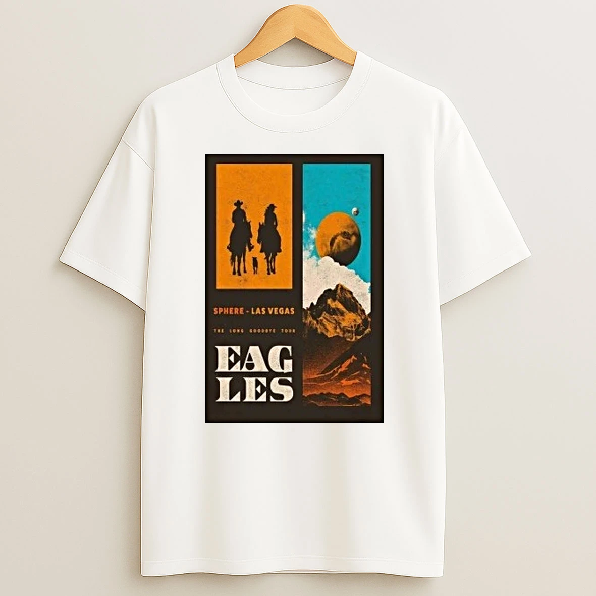 Sphere Las Vegas Eagles Long Goodbye Tour 2026 Shirts
