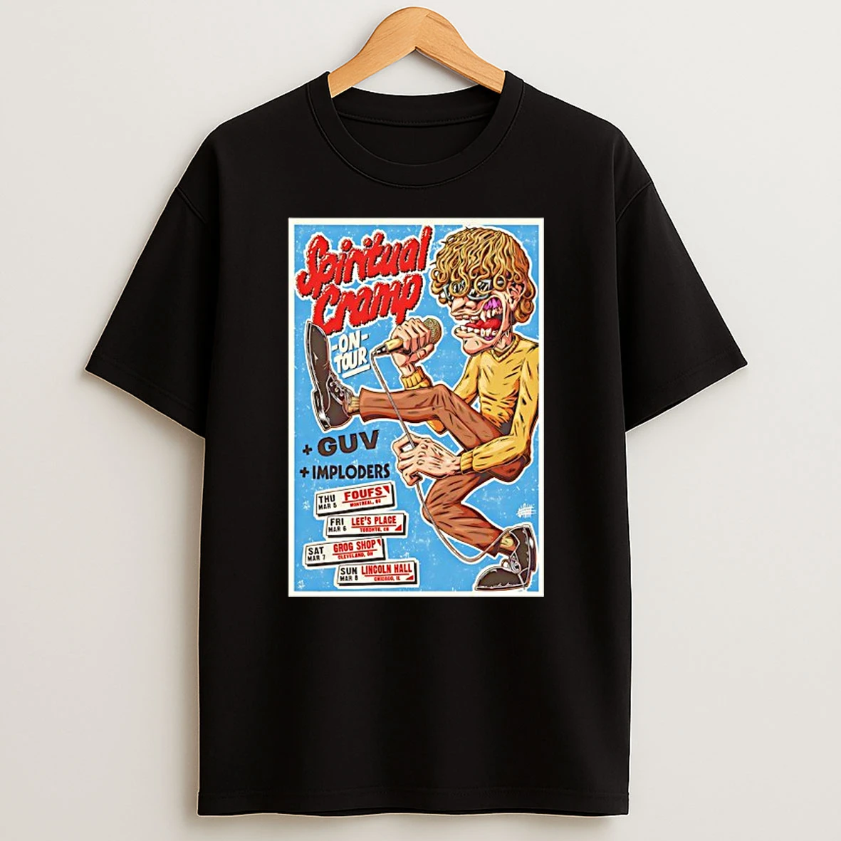 Spirirual Cramp Cleveland Oh Mar 7 2026 Shirts