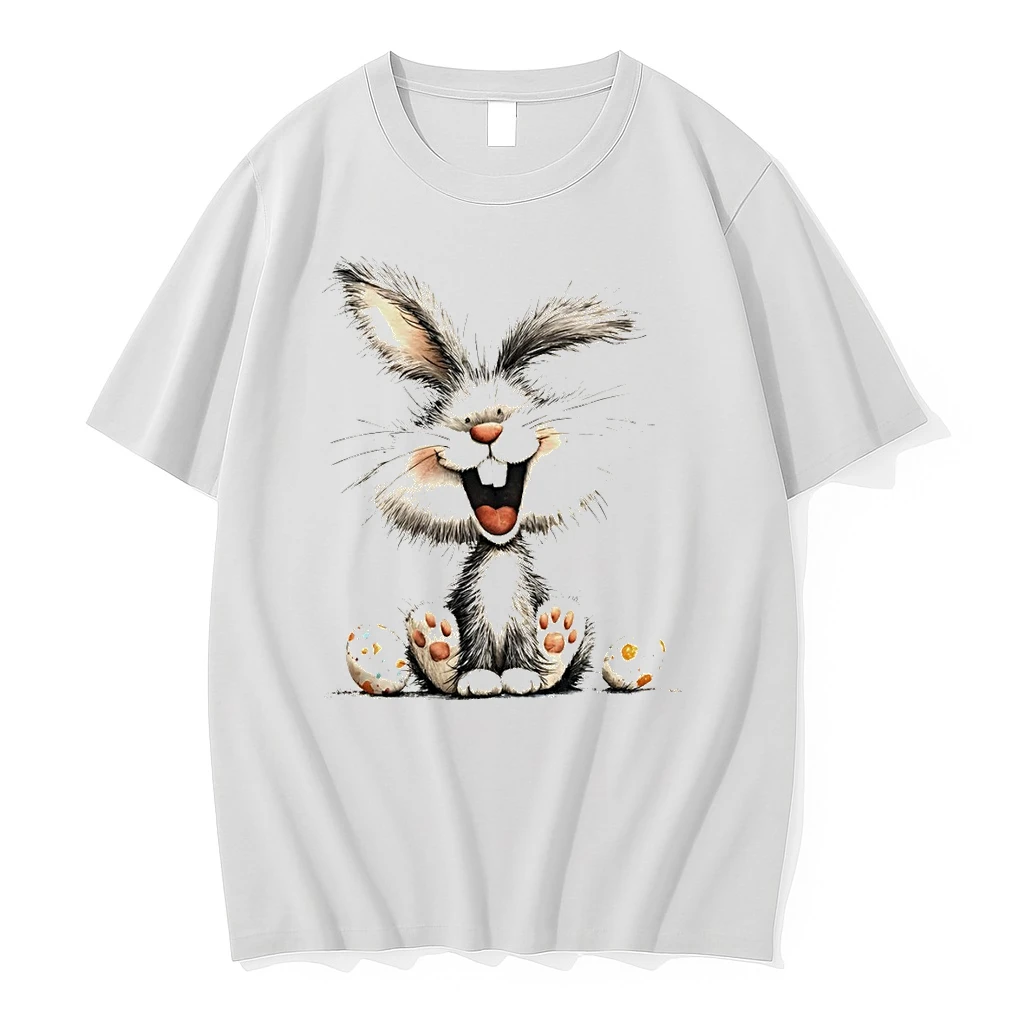 Spring Rabbit Happy Bunny Joyful Easter Shirts