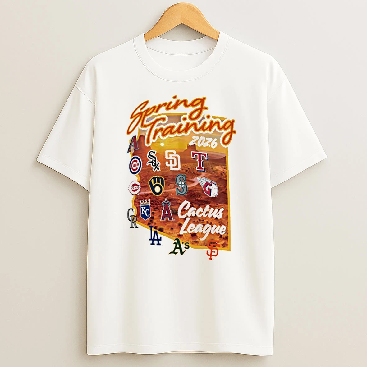 Spring Training 2026 Cactus League Shirts