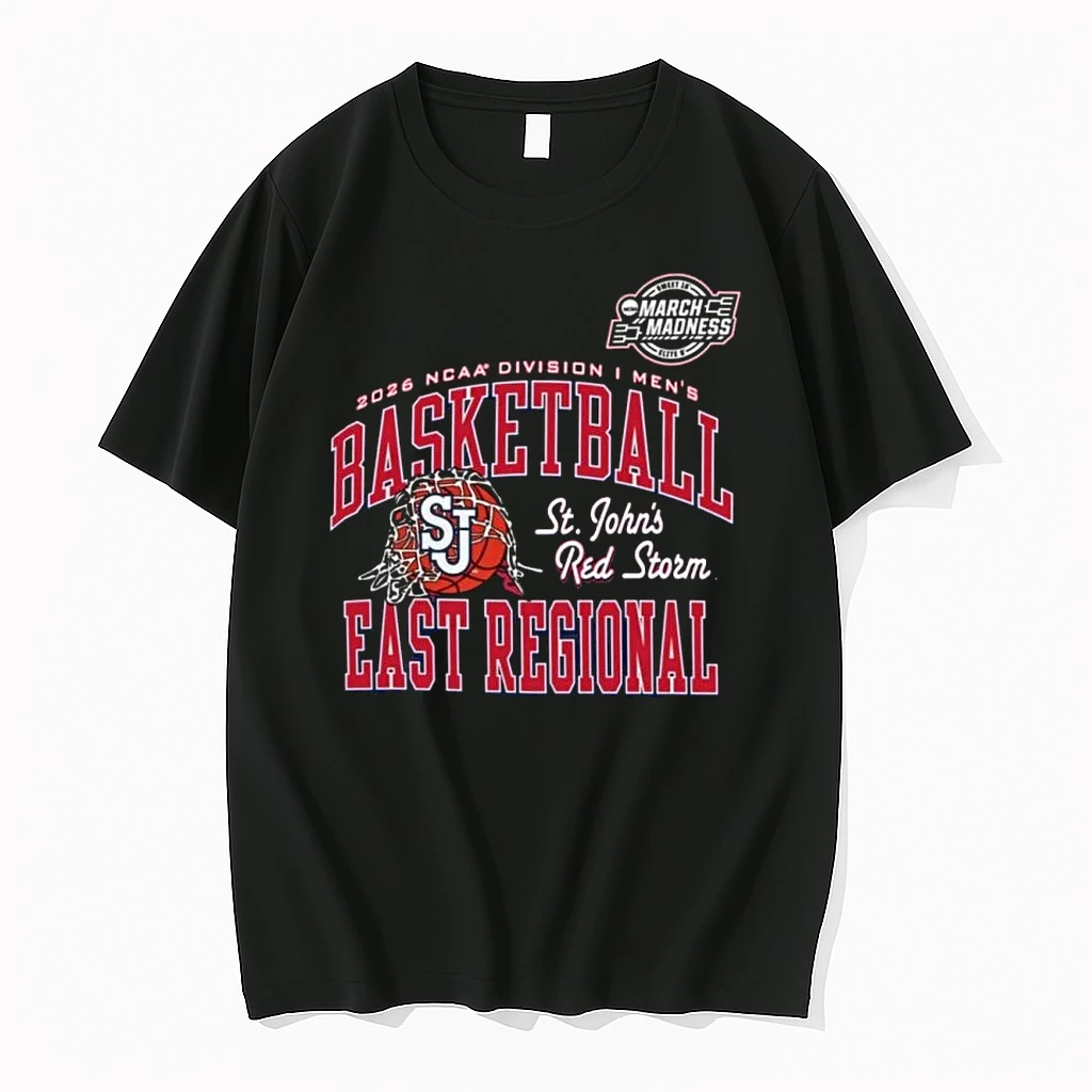 St Johns Red Storm 2026 Ncaa Di Mens Basketball Sweet 16 East Regional Shirts