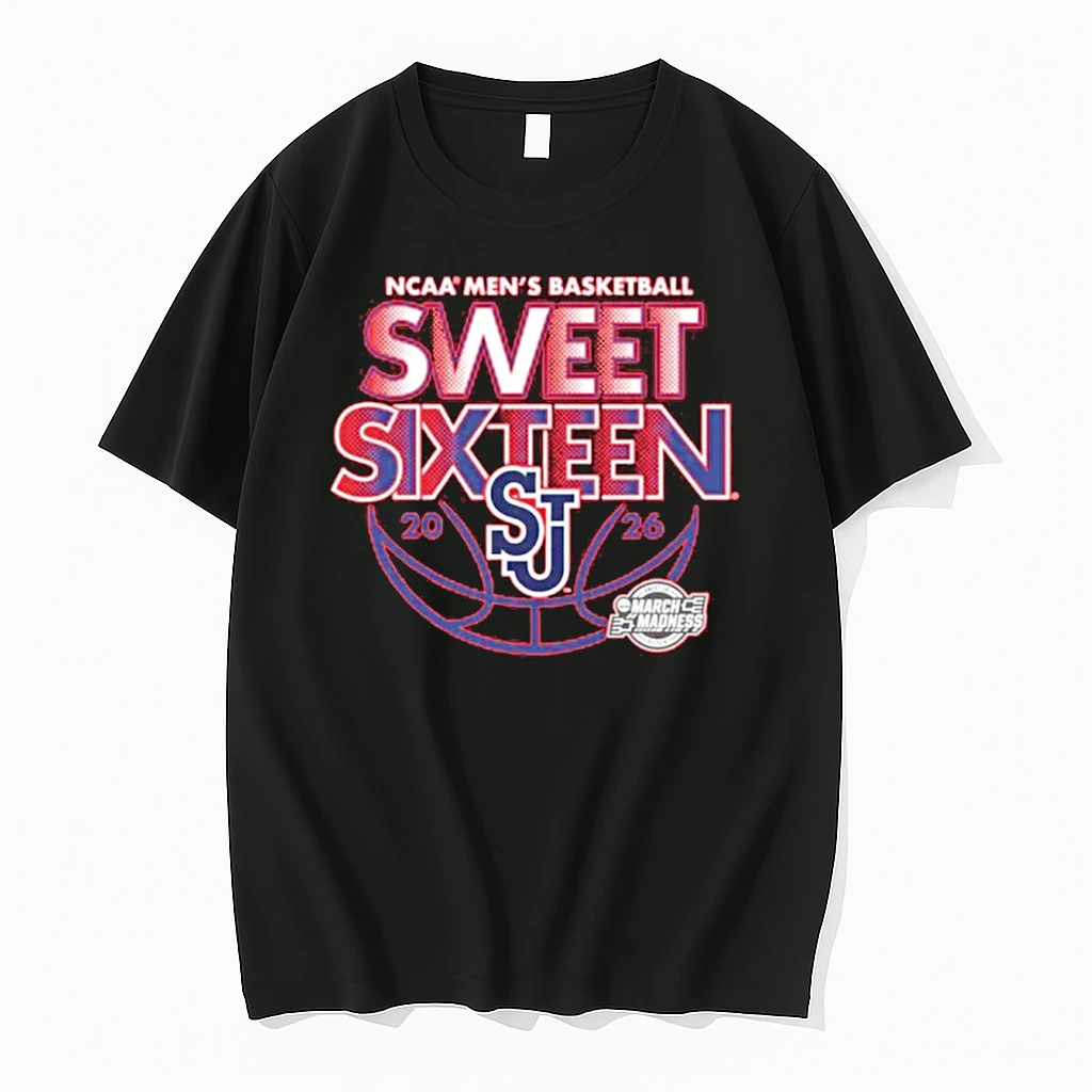 St Johns Mens Basketball 2026 Ncaa March Madness Sweet Sixteen Shirts