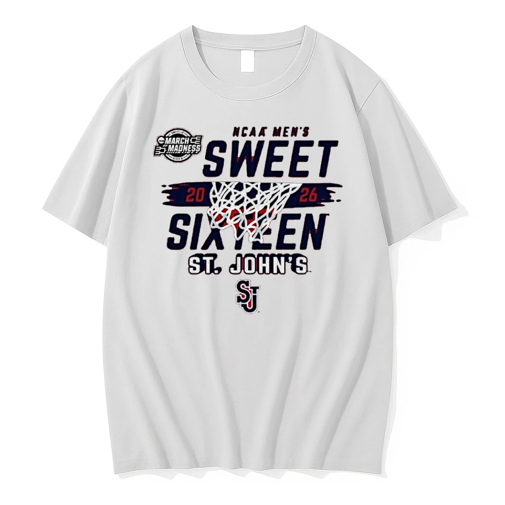 St Johns University Mens Basketball 2026 Sweet 16 Bound Shirts